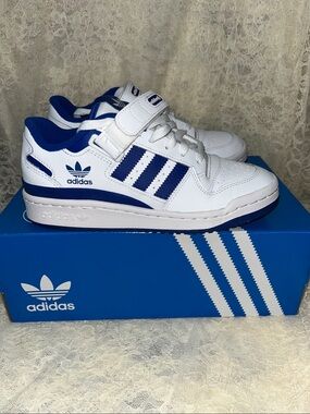 Adidas Forum Low J. 
Size 5 (fits like a 6).